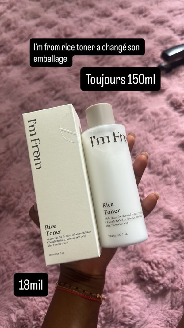 i’m from rice toner