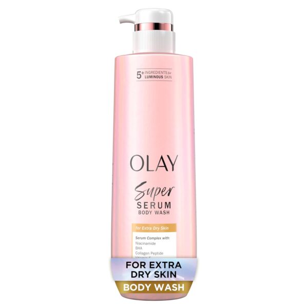 Olay Super Serum peau tres seche gel douche