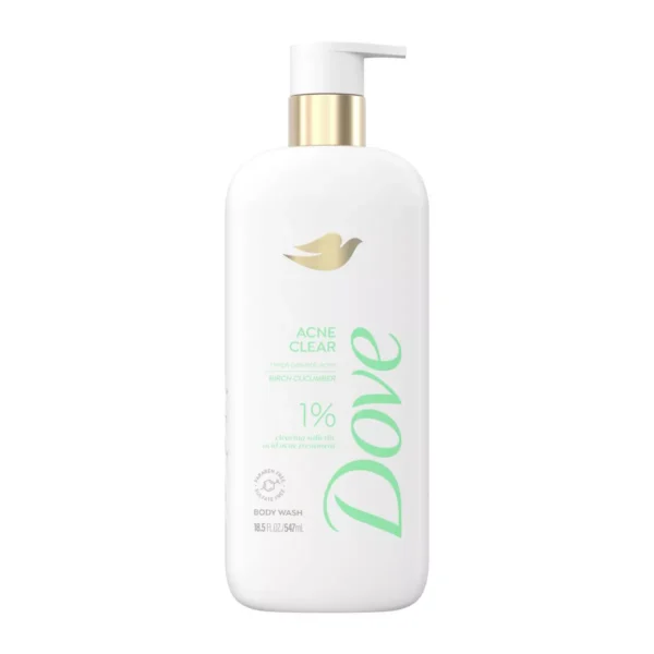 Dove Serum Body Wash with 1% Clearing Salicylic Acid – Acne Clear