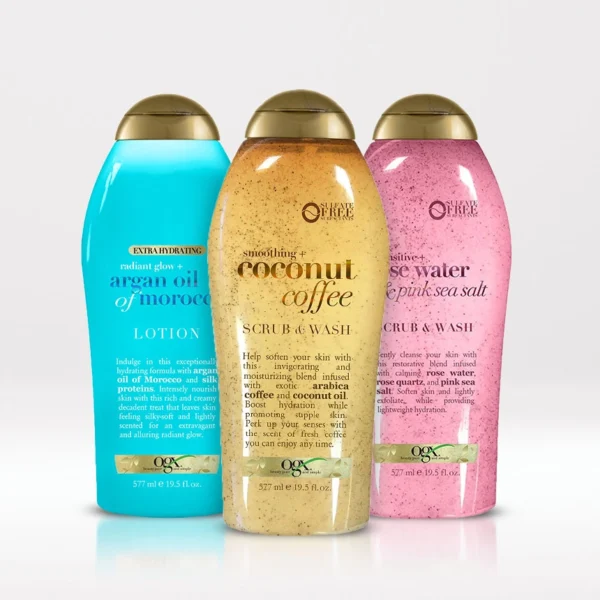 ogx scrub and wash