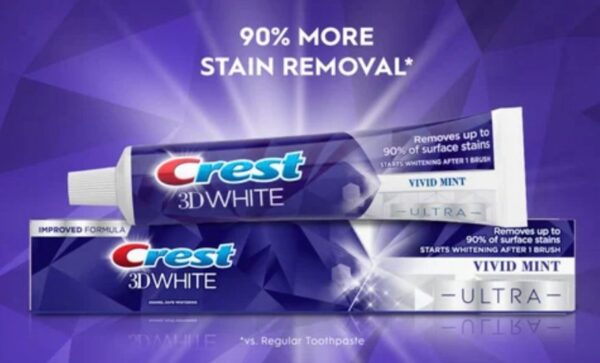 Crest dentifrice 3D