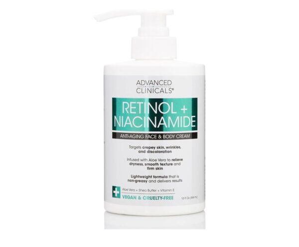 Advanced Clinicals retinol & niacinamide