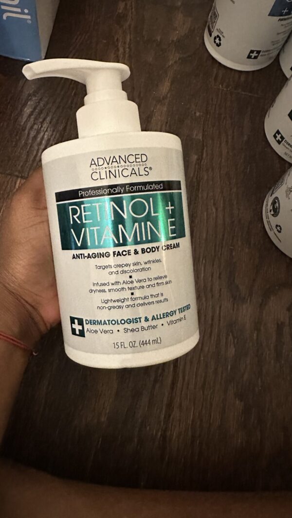 Advanced Clinicals retinol & vitamin E