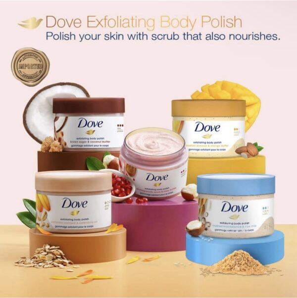 Dove gommage corps