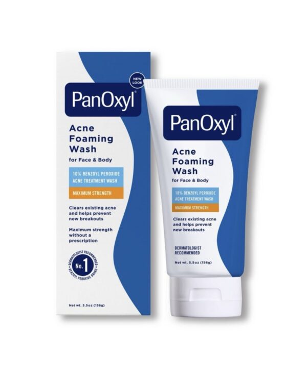 Panoxyl acne gel lavant
