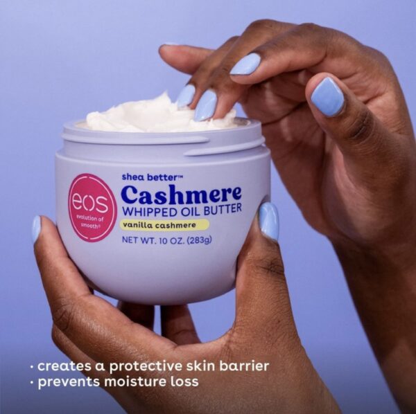 Eos vanille cashmere whipped oil body butter