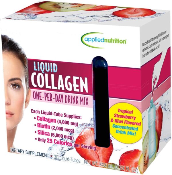 Applied Nutrition Liquid Collagen Drink Mix 4000 mg., 30 Tubes