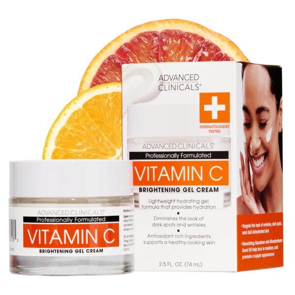 Advanced Clinicals Vitamin C creme visage