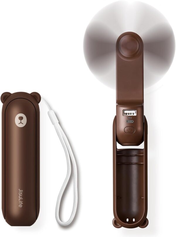 Mini Ventilateur Portable JISULIFE 3-en-1