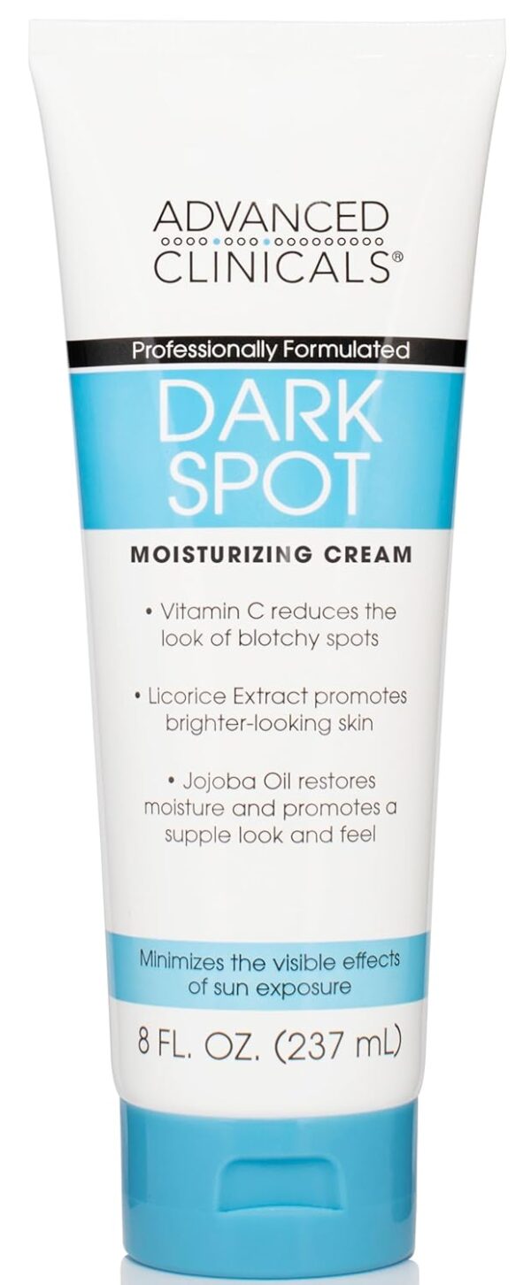 Advanced Clinicals Dark Spot Vitamin C creme corps, main et visage
