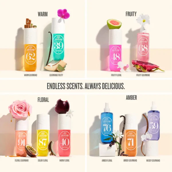 Sol de Janeiro parfum Doux et Envoûtant pour Cheveux et Corps 90ml