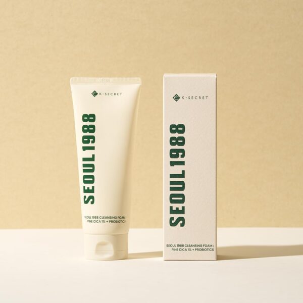 KSECRET SEOUL 1988 Mousse Nettoyante : Pine Cica 1% + Probiotiques