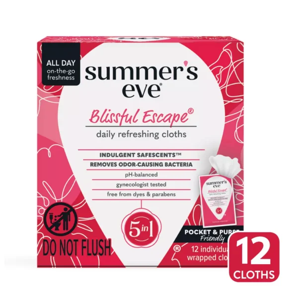 Summer’s Eve Lingettes Nettoyantes Féminines