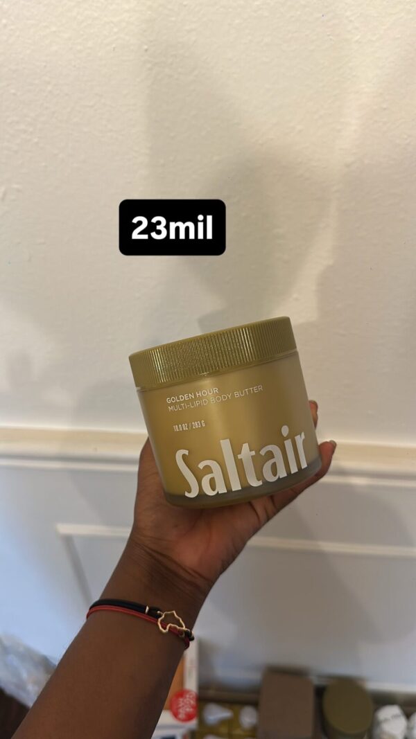 Saltair golden hour body butter