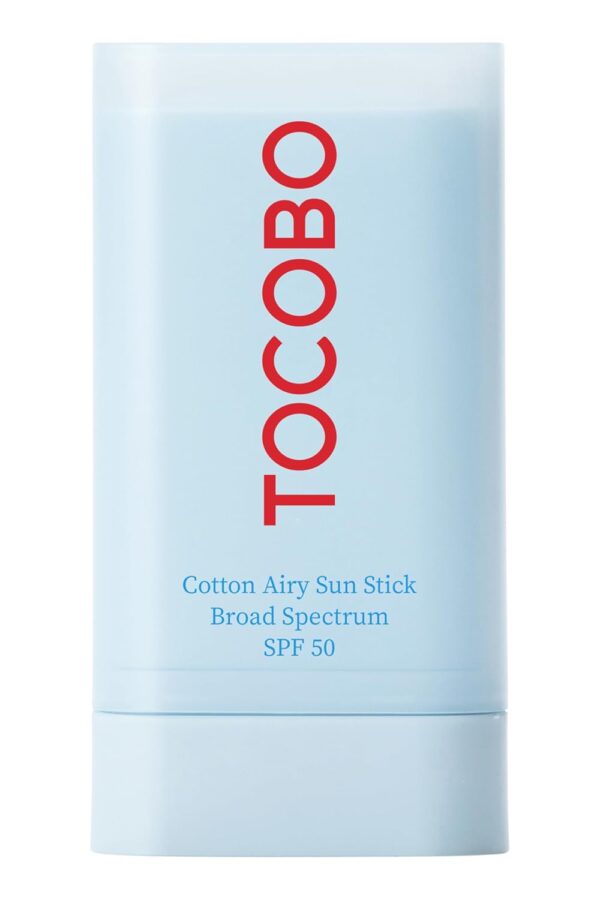 TOCOBO – Cotton Airy Sun Stick SPF 50 PA++++ (Matte & Vegan)