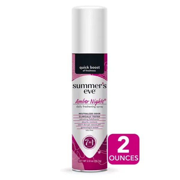 Summer’s Eve – Spray Intime Rafraîchissant Amber Nights