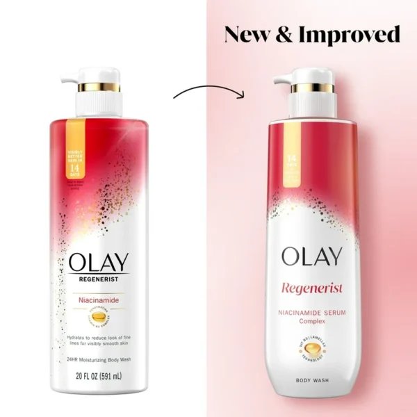Olay – Gel Douche Corps Anti-Âge à la Niacinamide (Age Defying Body Wash)