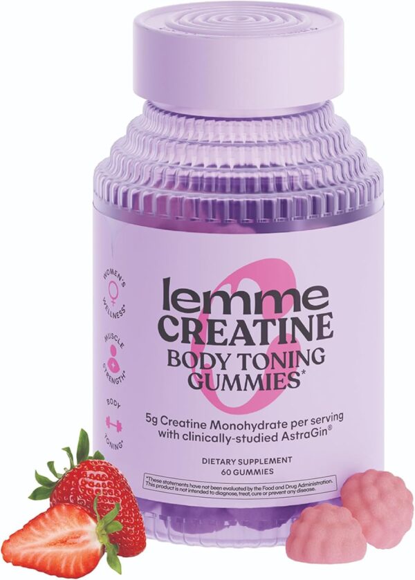 Lemme – Gummies Créatine Monohydrate Sour Strawberry