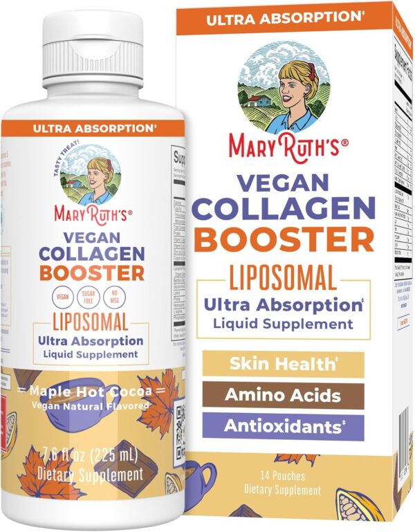 MaryRuth Organics – Booster de Collagène Liposomal Sans Sucre