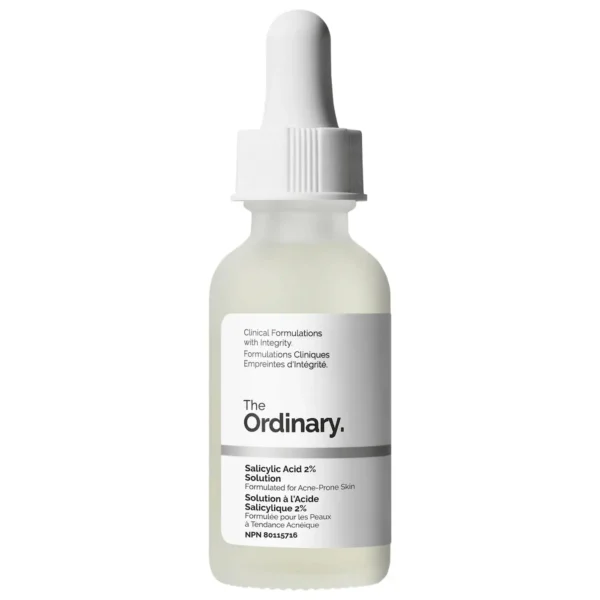 The Ordinary – Sérum Exfoliant à l’Acide Salicylique 2 % (Salicylic Acid 2% Solution)