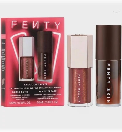 Fenty Beauty – Coffret Chocolit Treatz Duo Huiles à Lèvres