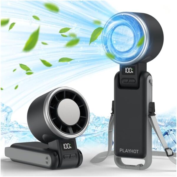 PlayHot – Ventilateur Portable Rechargeable