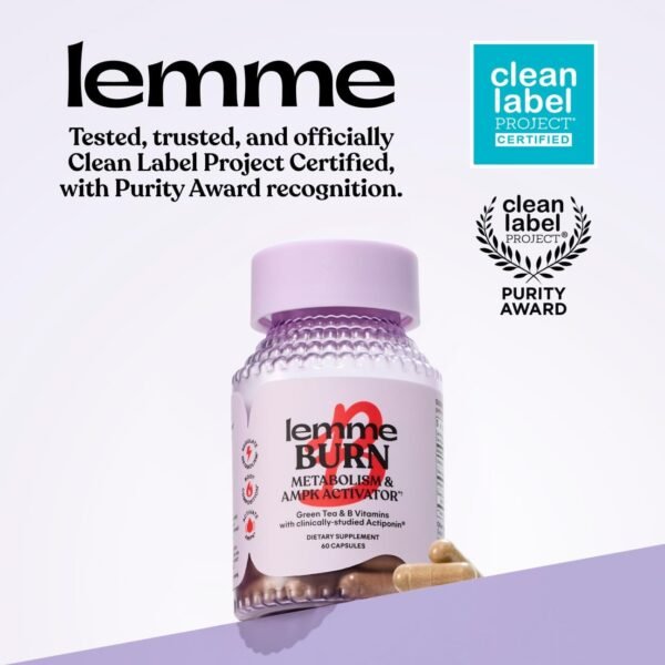 Lemme – Capsules Burn Belly Fat – Soutien du Métabolisme